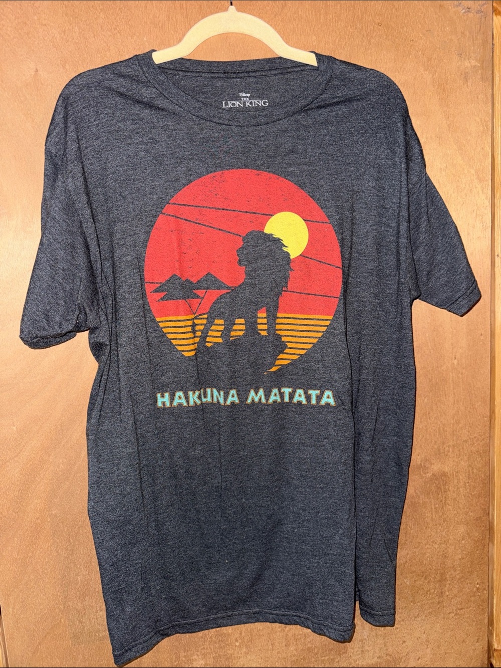 Hakuna Matata Men's Graphic T-Shirt - Charcoal